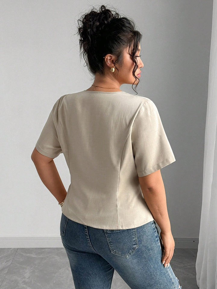 Top  SHEIN, bej
