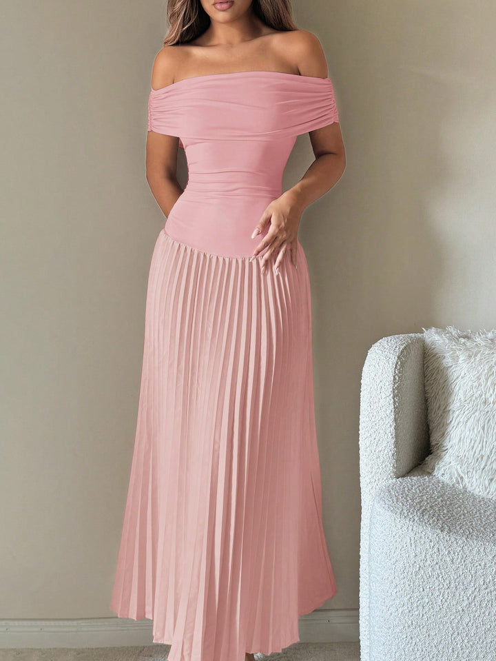 Rochie maxi SHEIN, roz