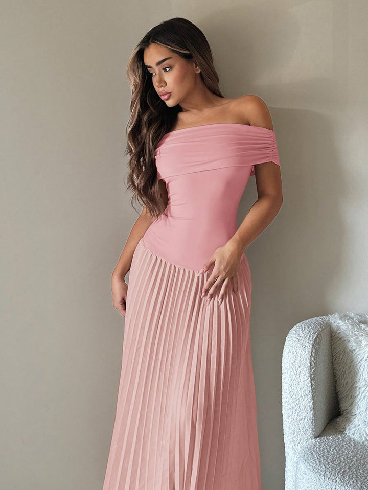 Rochie maxi SHEIN, roz
