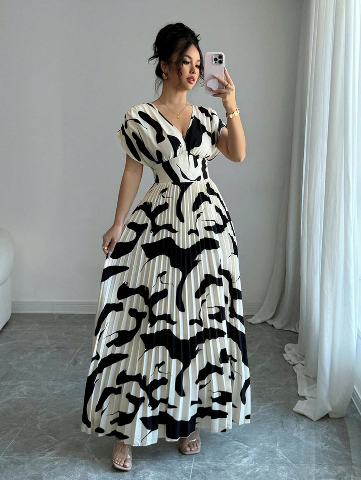 Rochie maxi SHEIN, mix culori