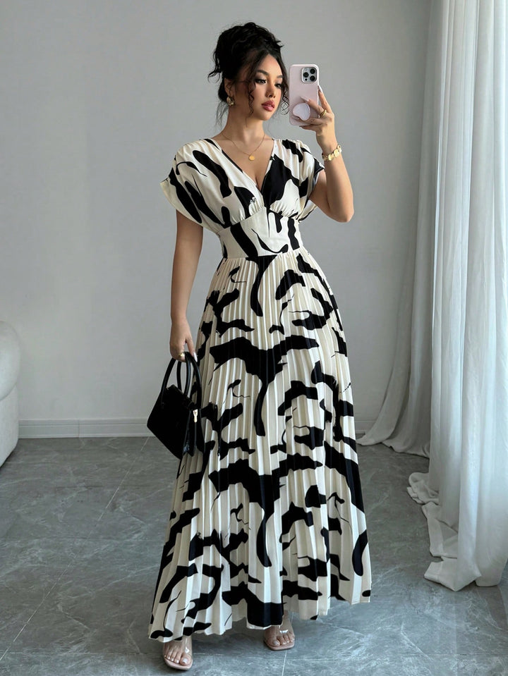 Rochie maxi SHEIN, mix culori
