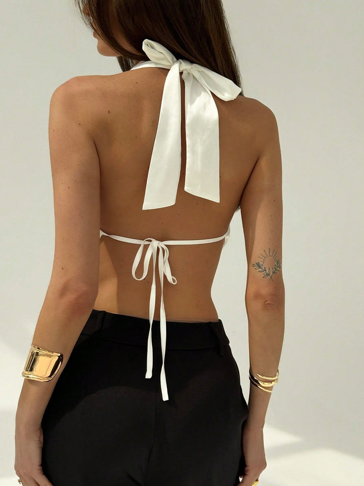 Top SHEIN, alb