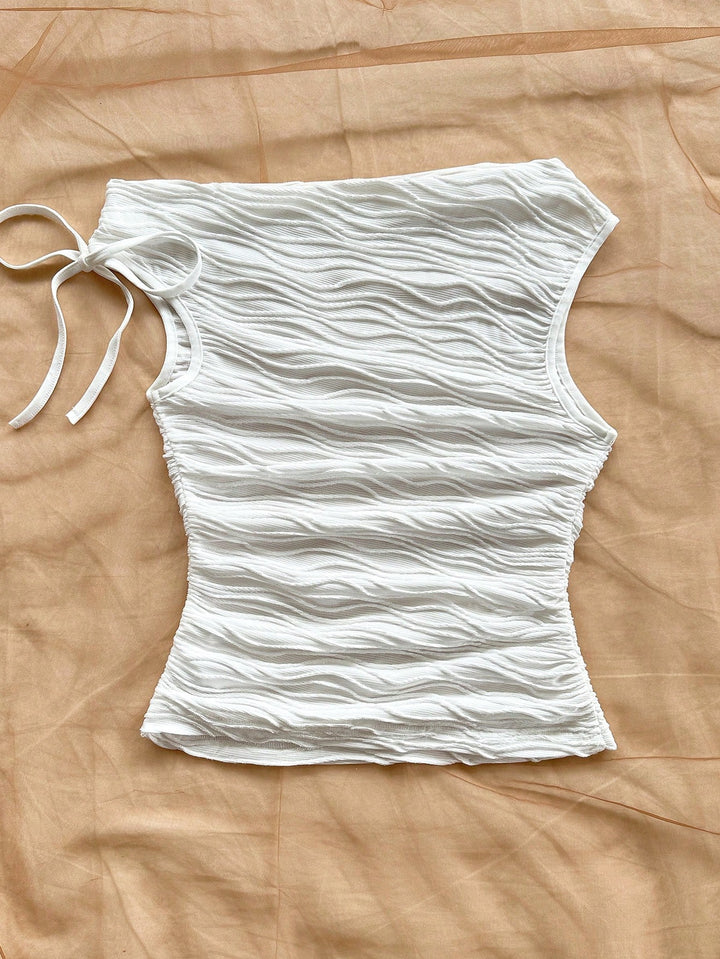 Top SHEIN, alb