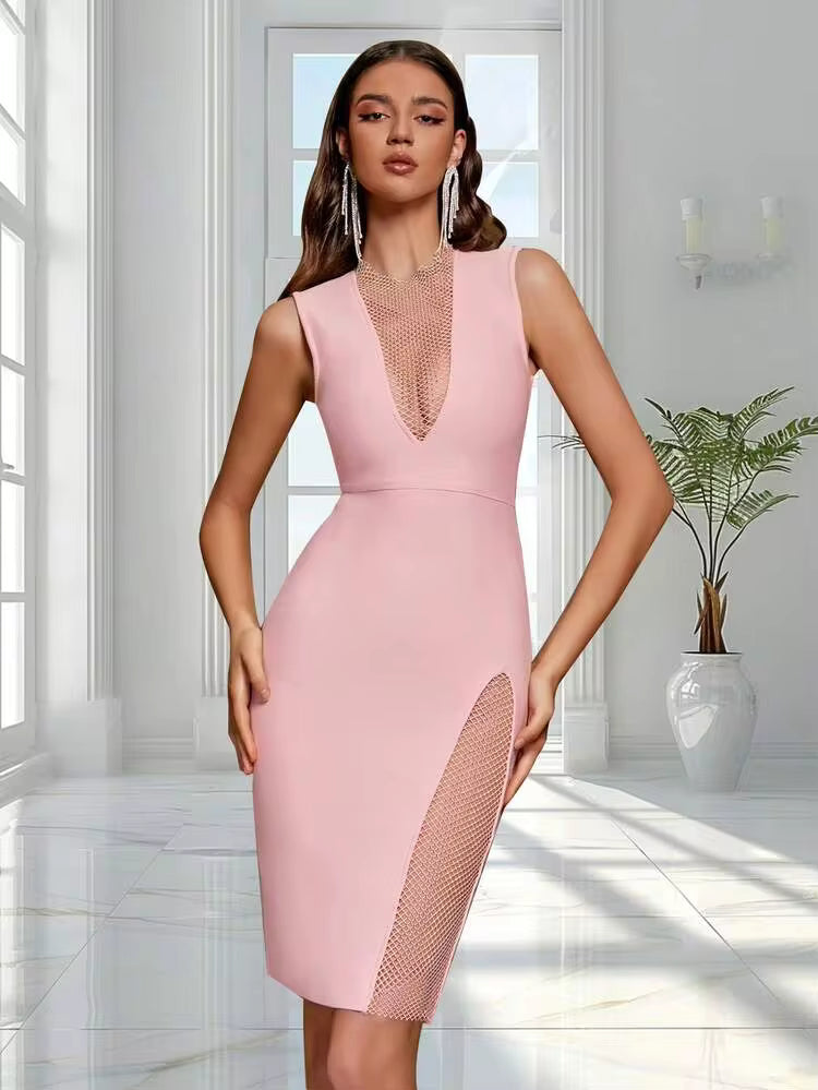 Rochie mini SHEIN, roz