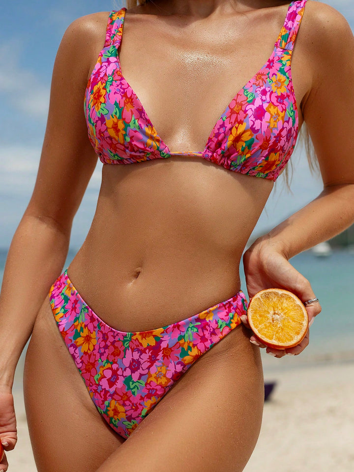 Set bikini SHEIN, mix culori