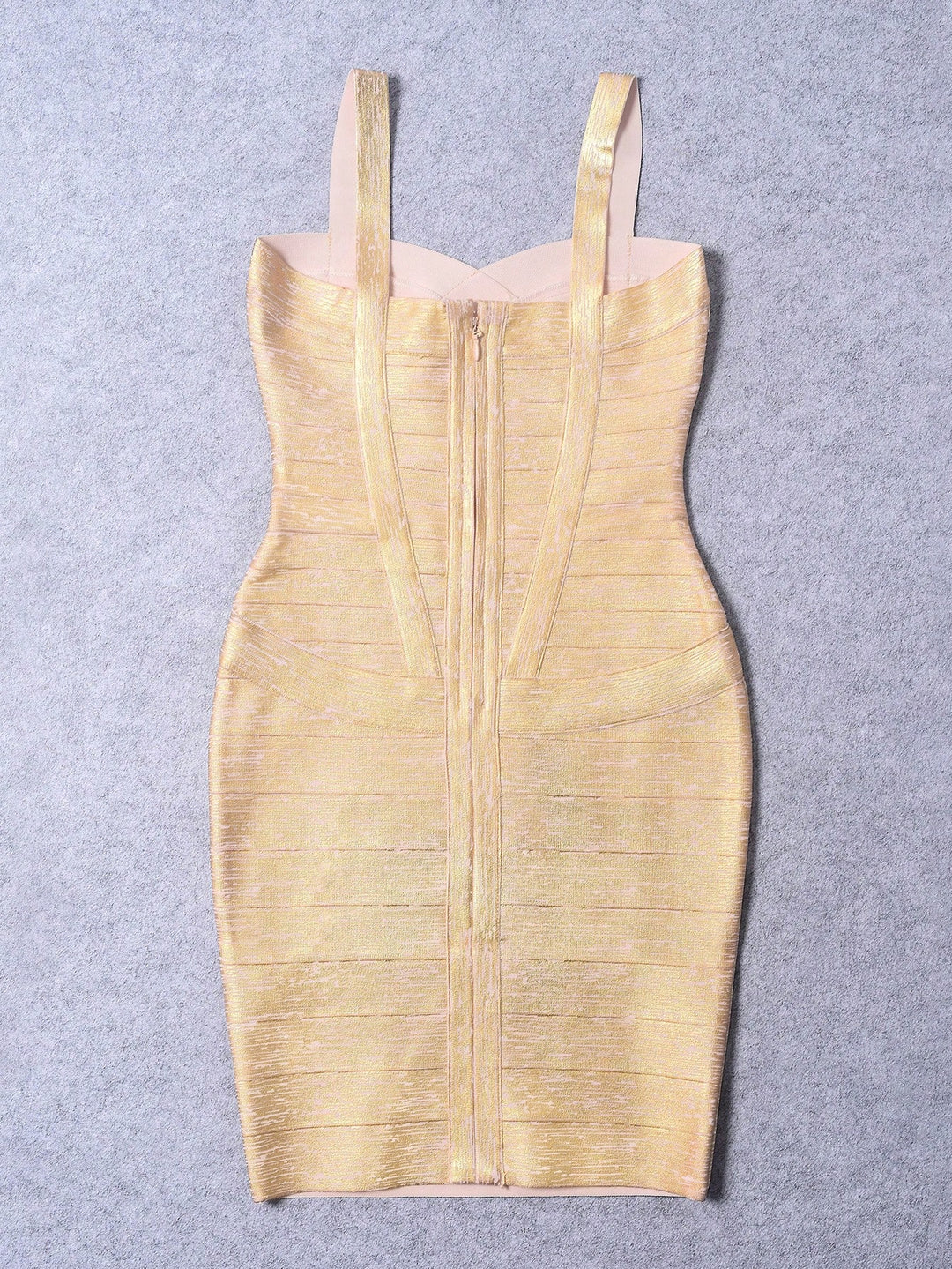 Rochie scurtă SHEIN, auriu