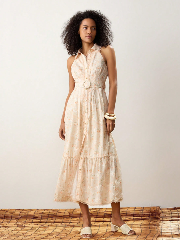 Rochie maxi SHEIN, alb