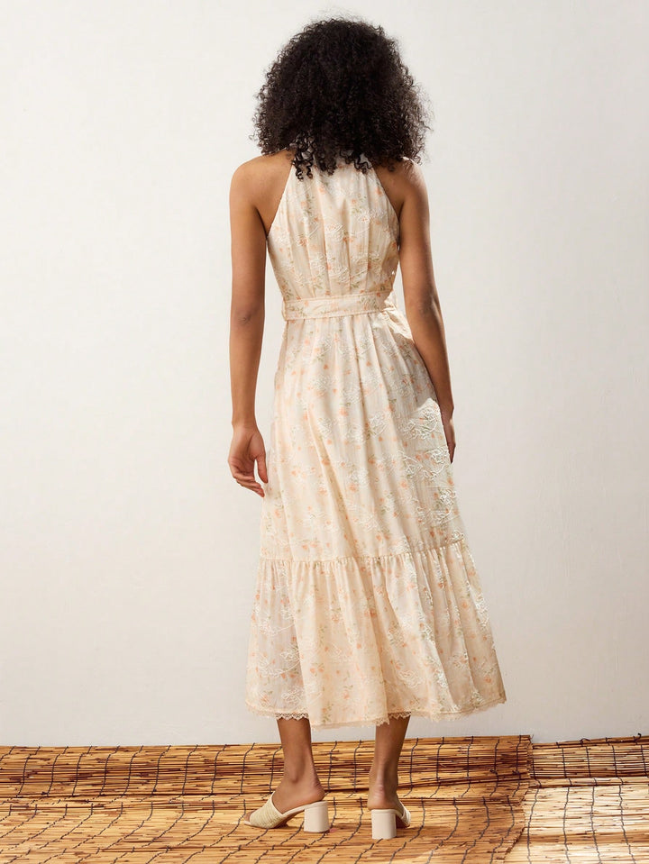 Rochie maxi SHEIN, alb