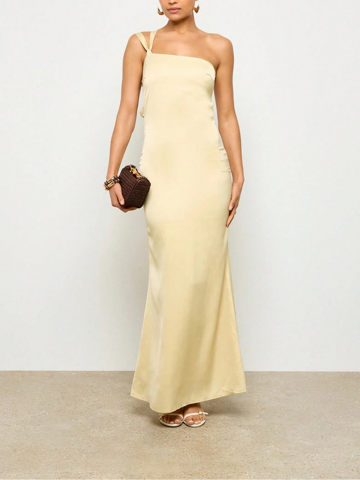 Rochie maxi SHEIN, galben