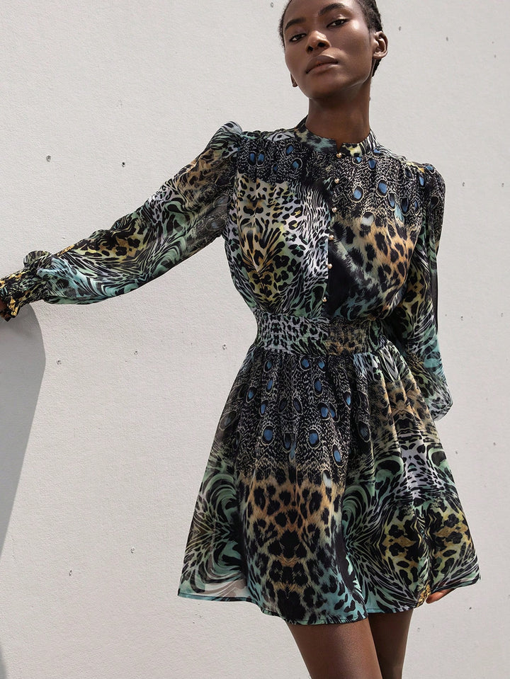 Rochie scurtă SHEIN, mix culori