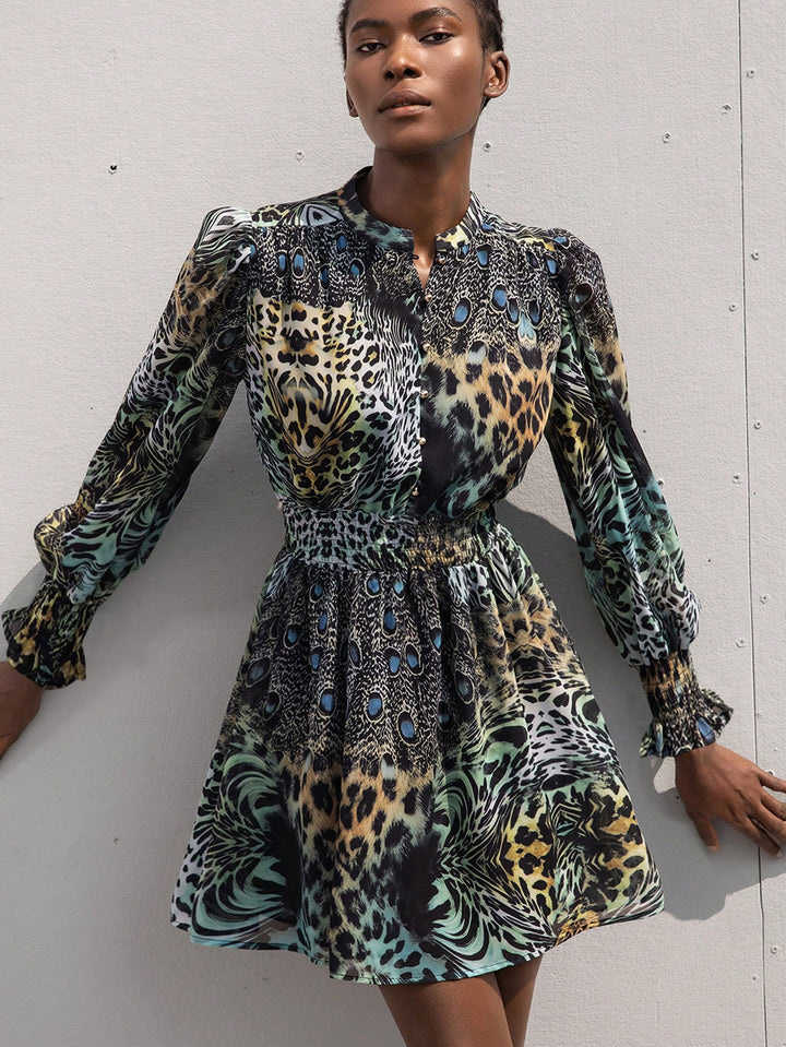 Rochie scurtă SHEIN, mix culori