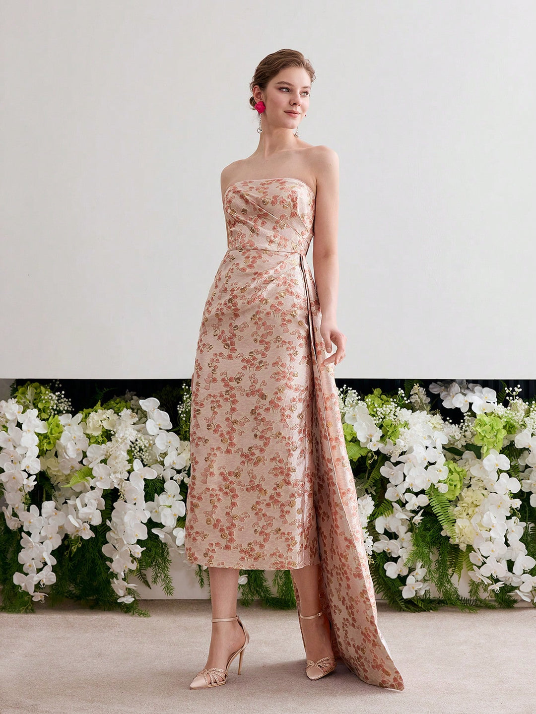 Rochie SHEIN, portocaliu