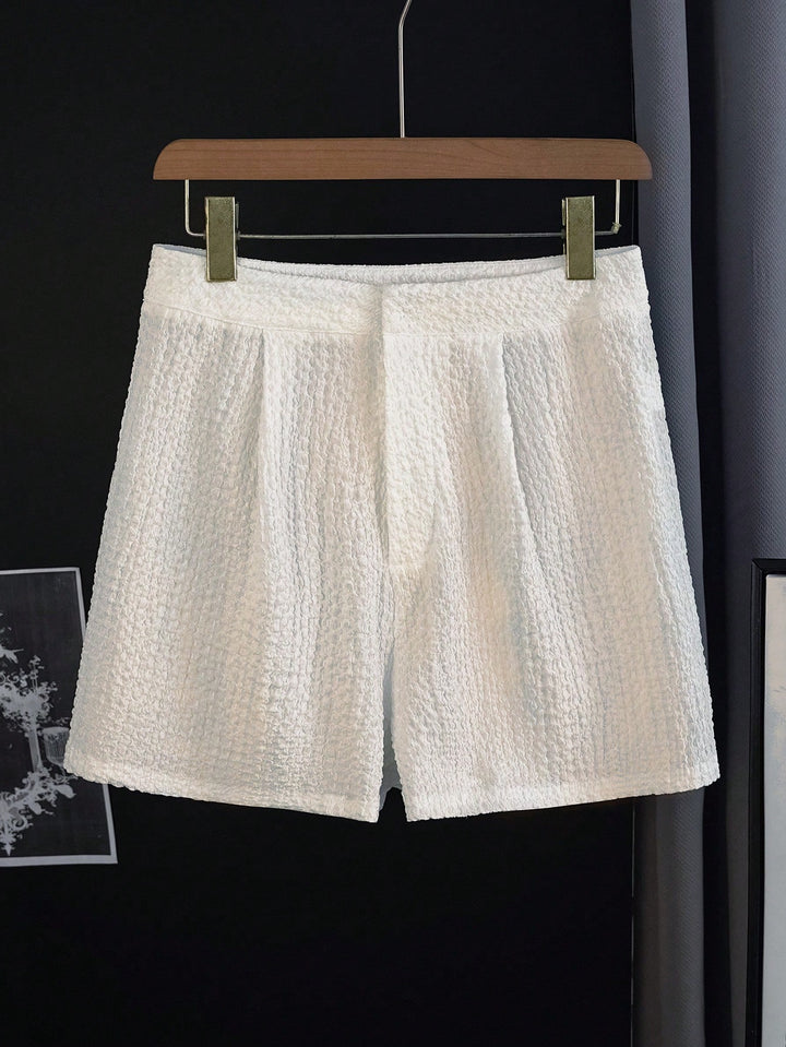 Pantaloni scurți SHEIN, alb