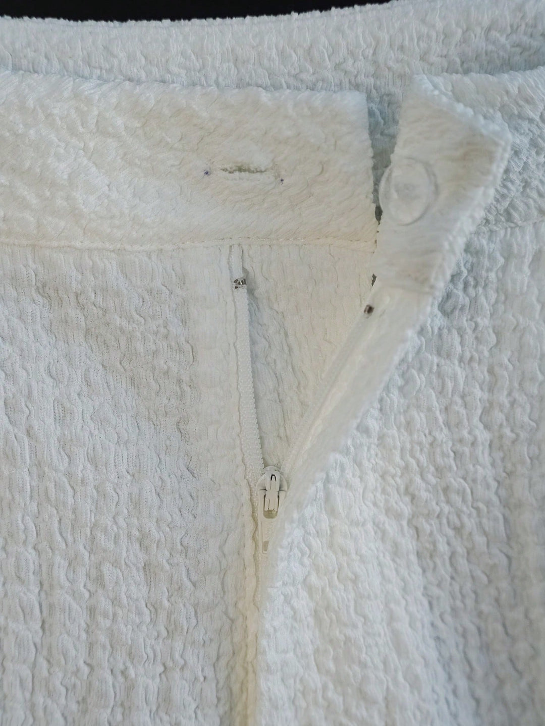 Pantaloni scurți SHEIN, alb
