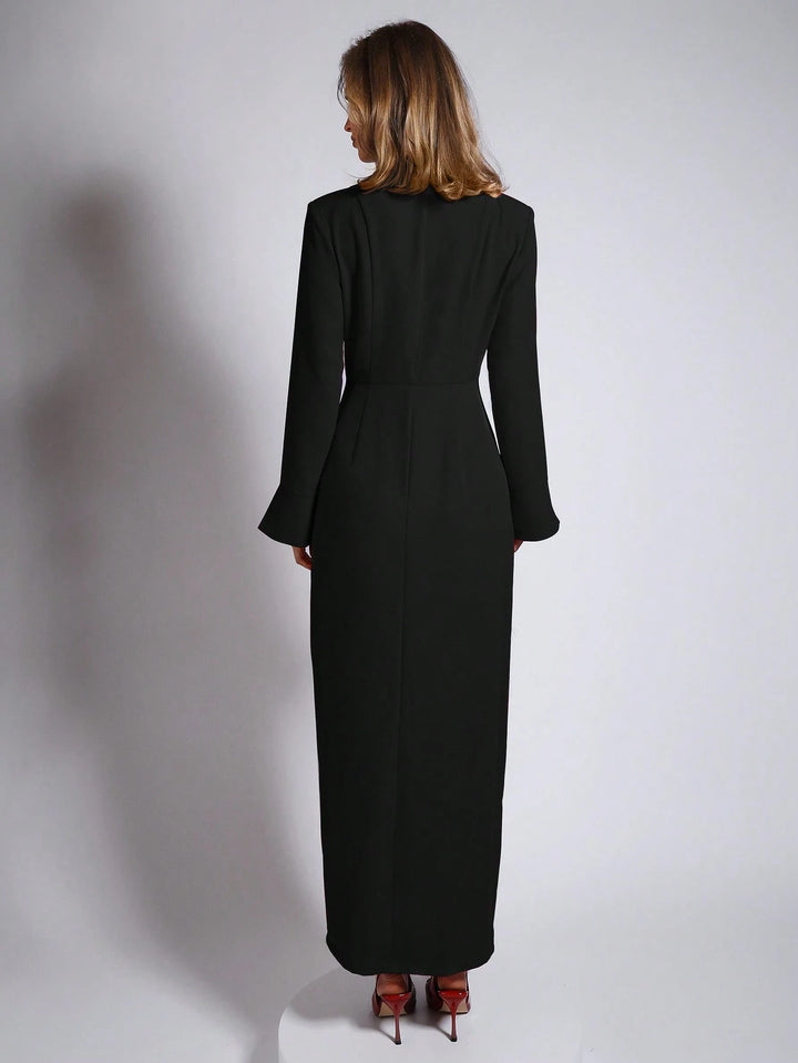 Rochie maxi SHEIN, negru