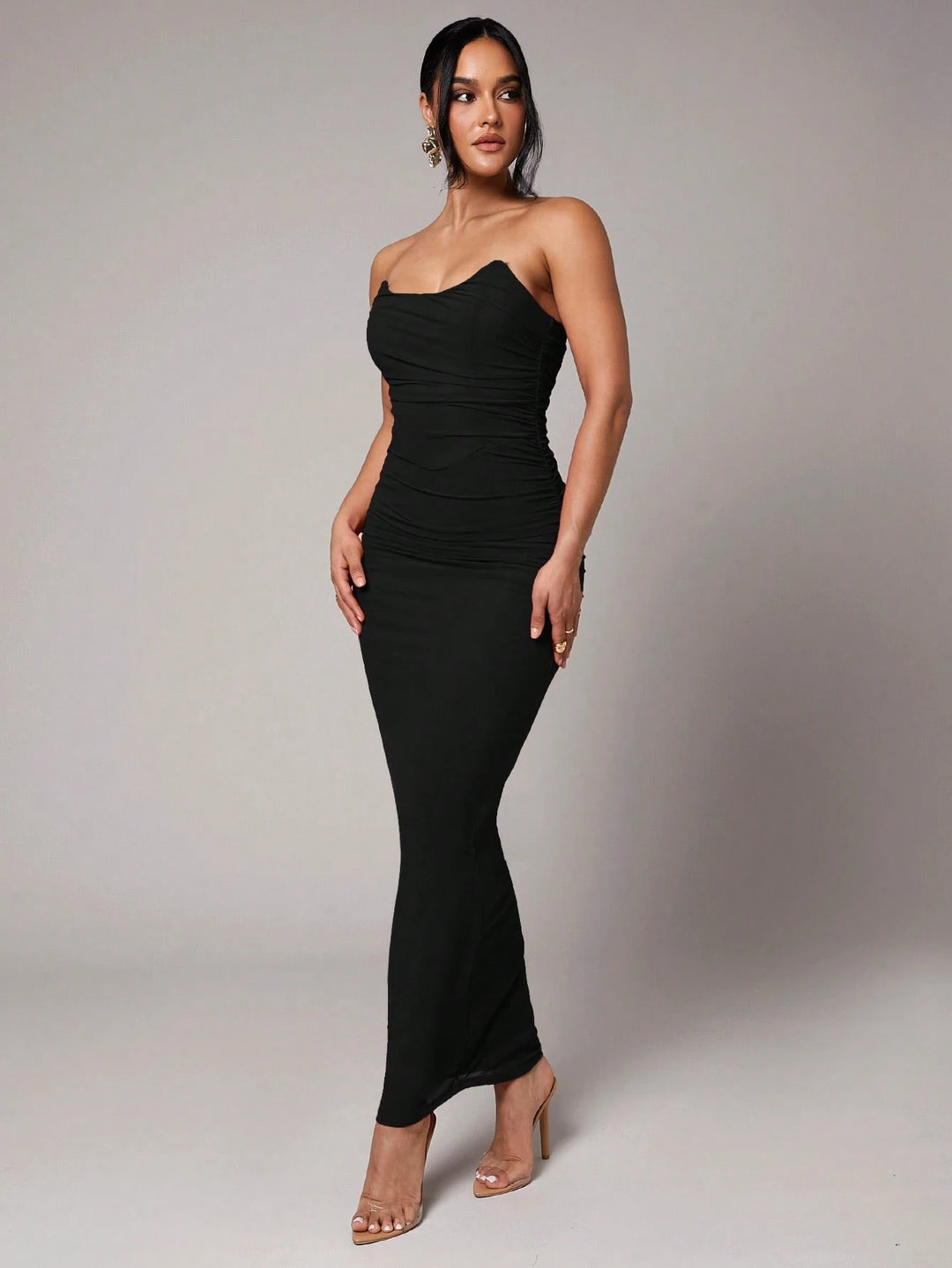 Rochie maxi SHEIN, negru