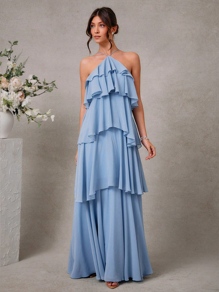 Rochie maxi SHEIN, albastru