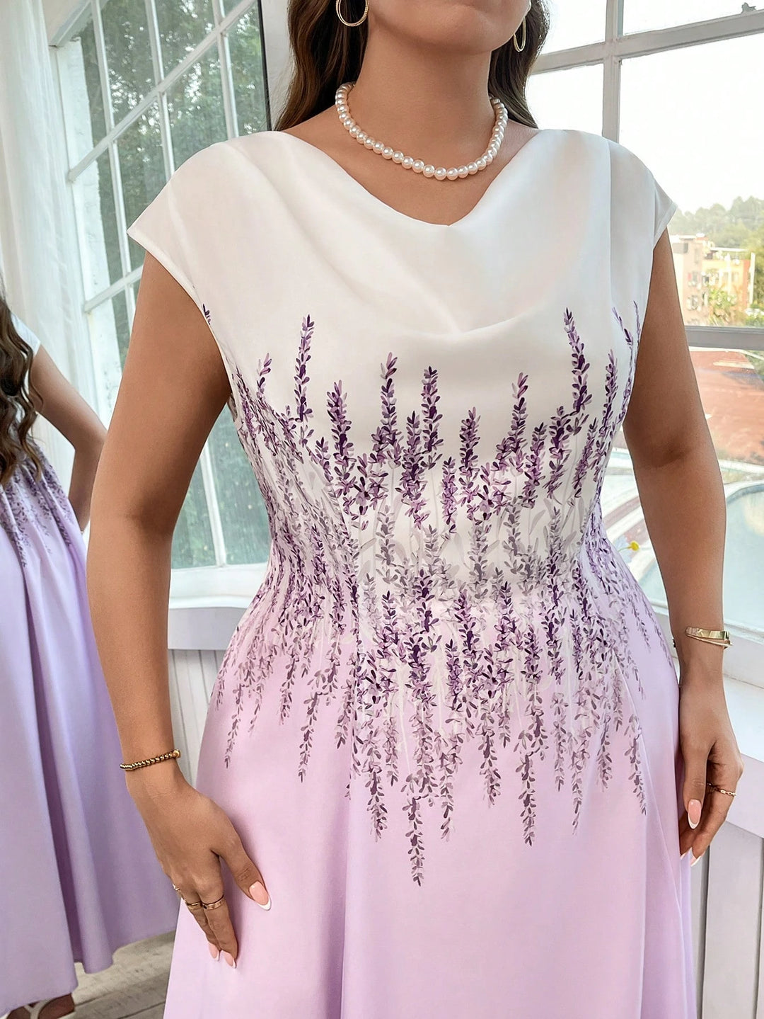 Rochie maxi SHEIN, mix culori