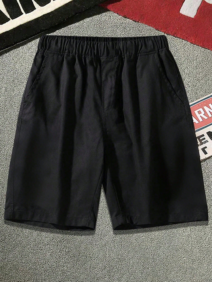 Pantaloni scurți SHEIN, negru