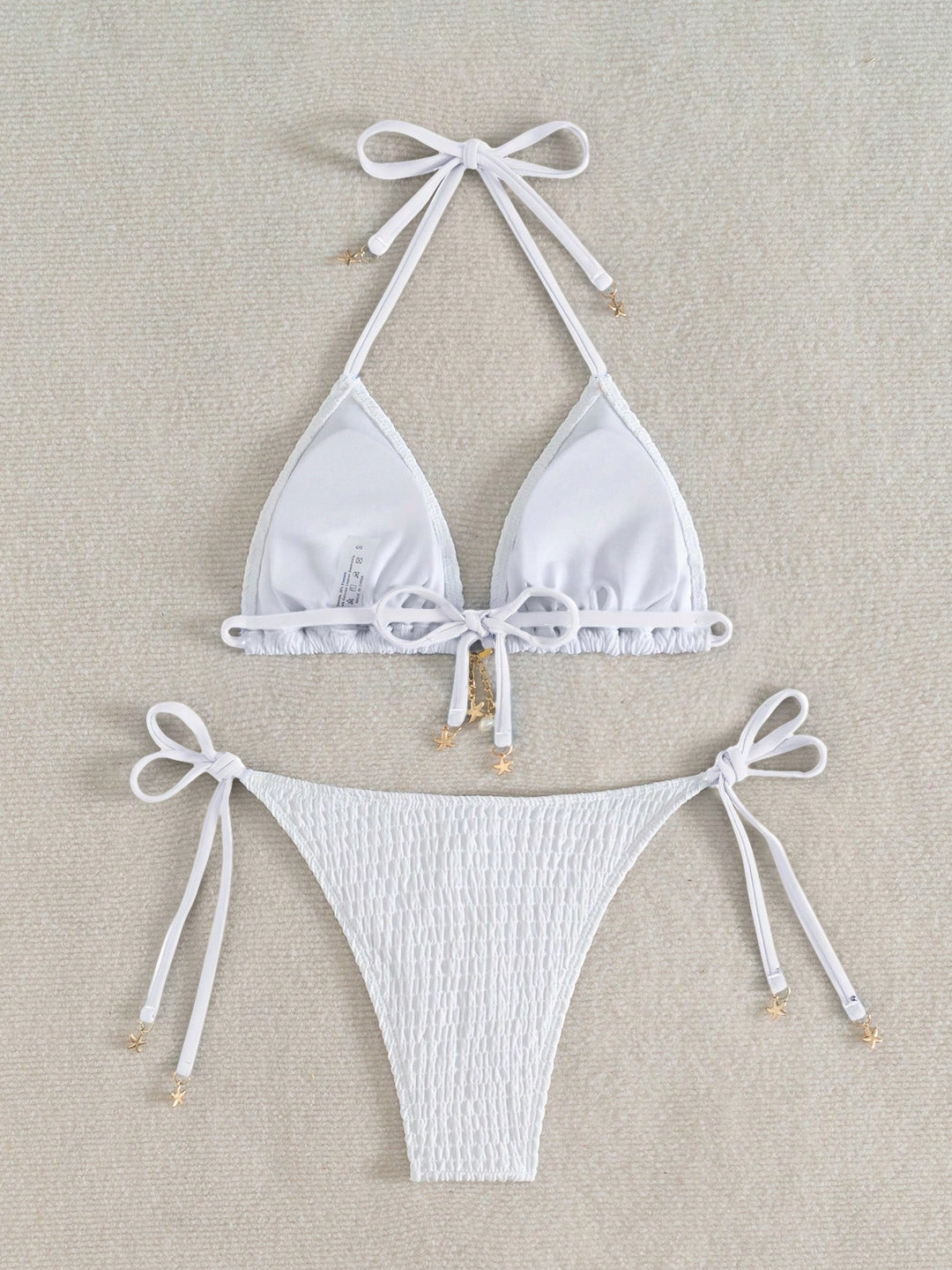 Set bikini SHEIN, alb