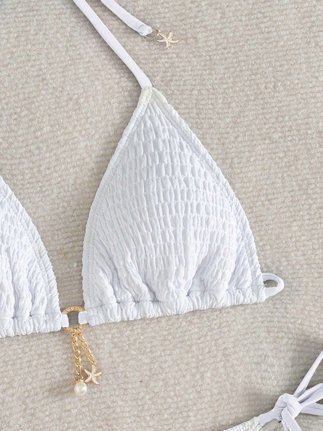 Set bikini SHEIN, alb