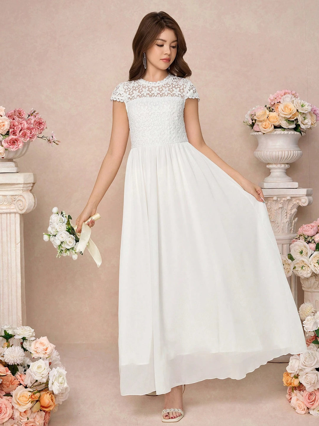 Rochie SHEIN, alb