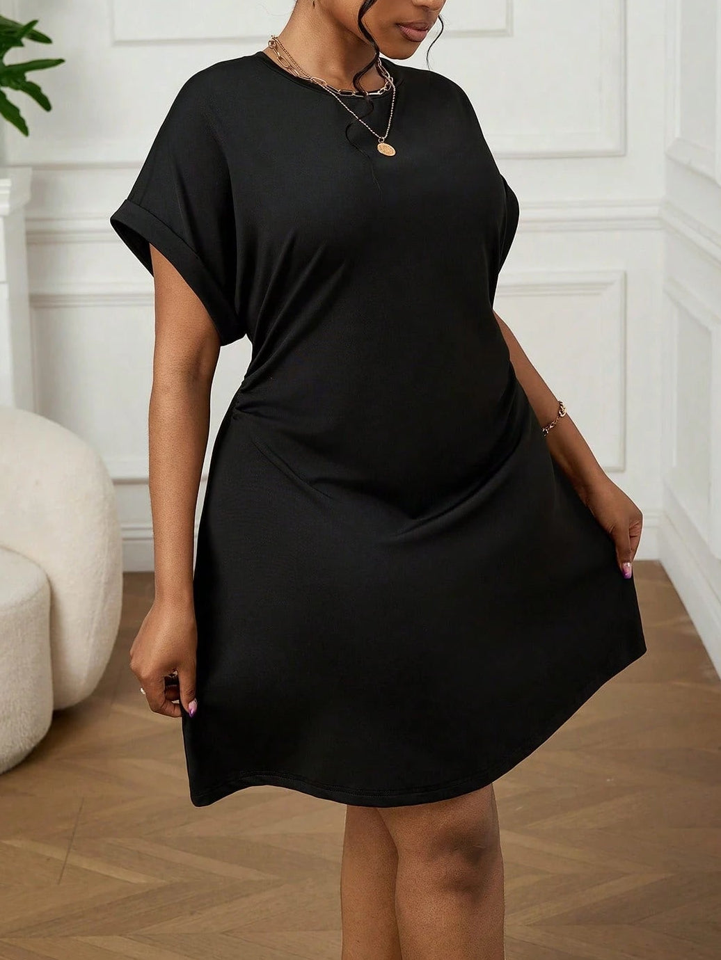Rochie mini SHEIN, negru