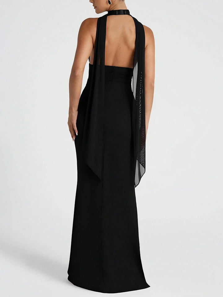 Rochie maxi SHEIN, negru
