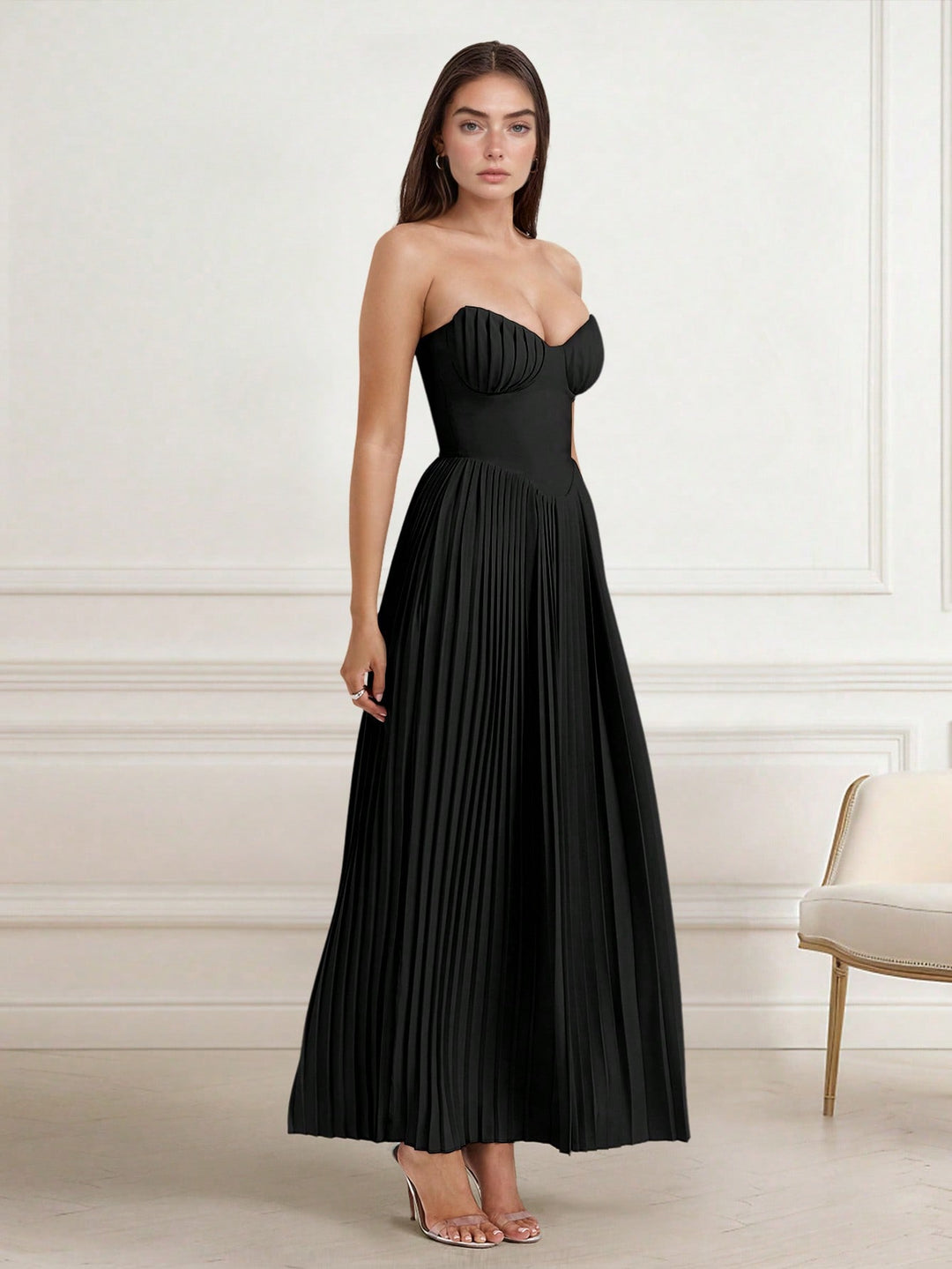 Rochie de ocazie SHEIN, negru