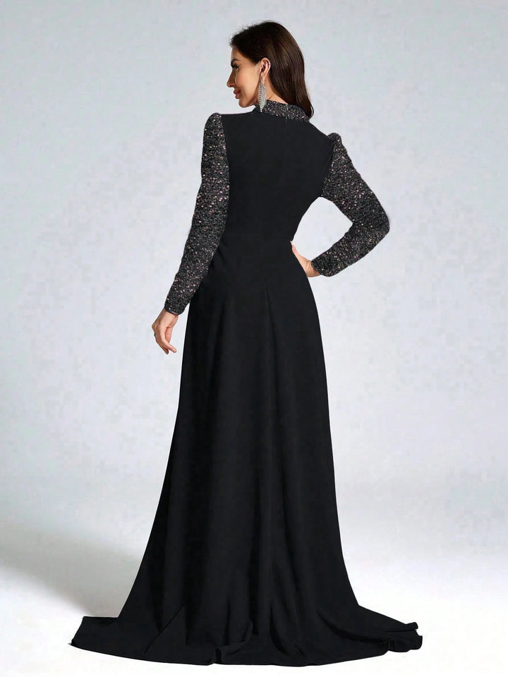 Rochie maxi Shein, negru