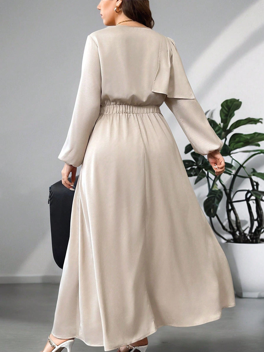 Rochie SHEIN, kaki