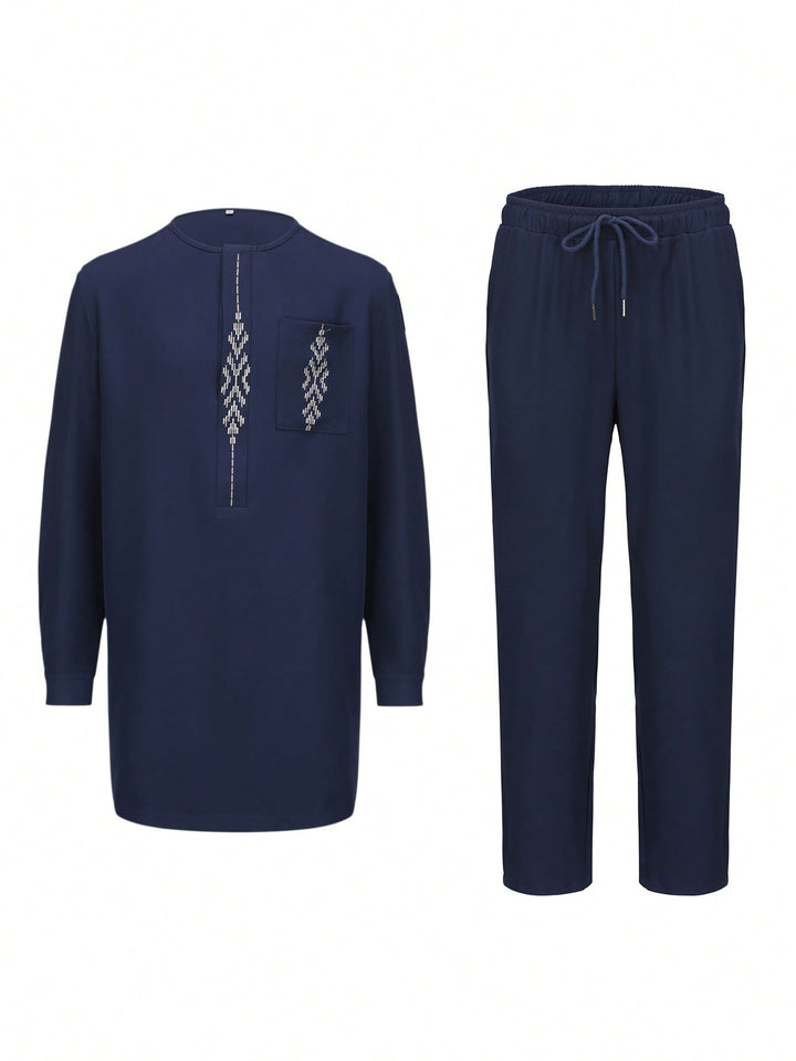 Costum SHEIN, albastru
