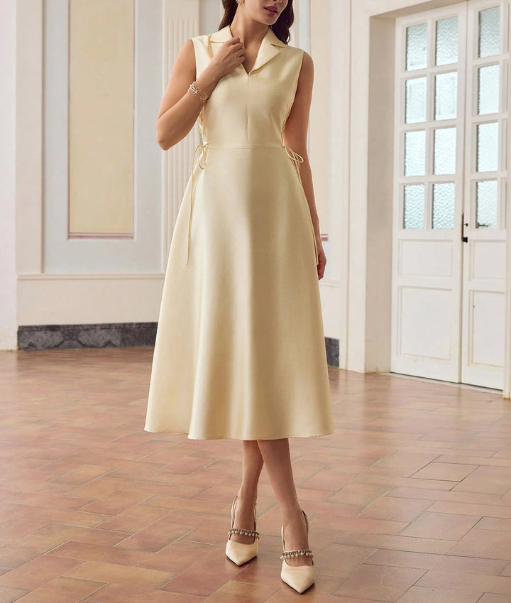 Rochie midi SHEIN, galben