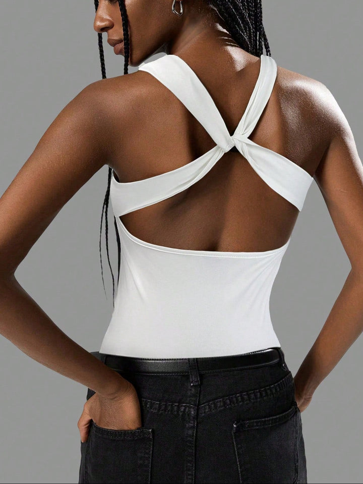 Top SHEIN, alb