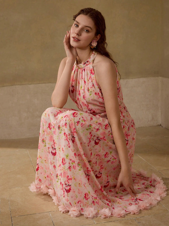 Rochie maxi SHEIN, mix culori