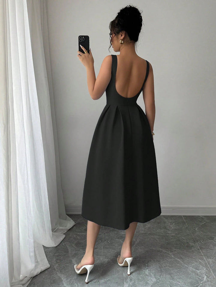 Rochie midi SHEIN, negru