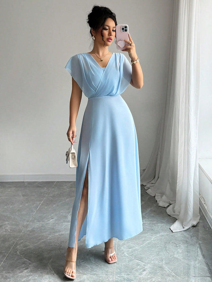 Rochie maxi SHEIN, albastru
