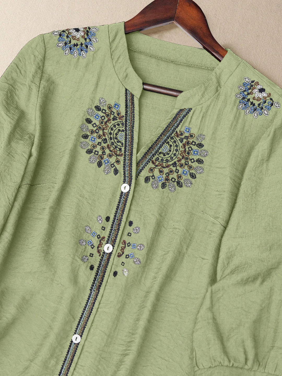 Bluză SHEIN, verde