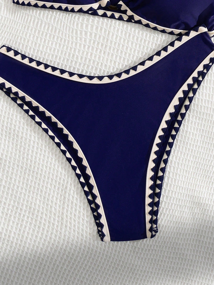 Set bikini SHEIN, albastru