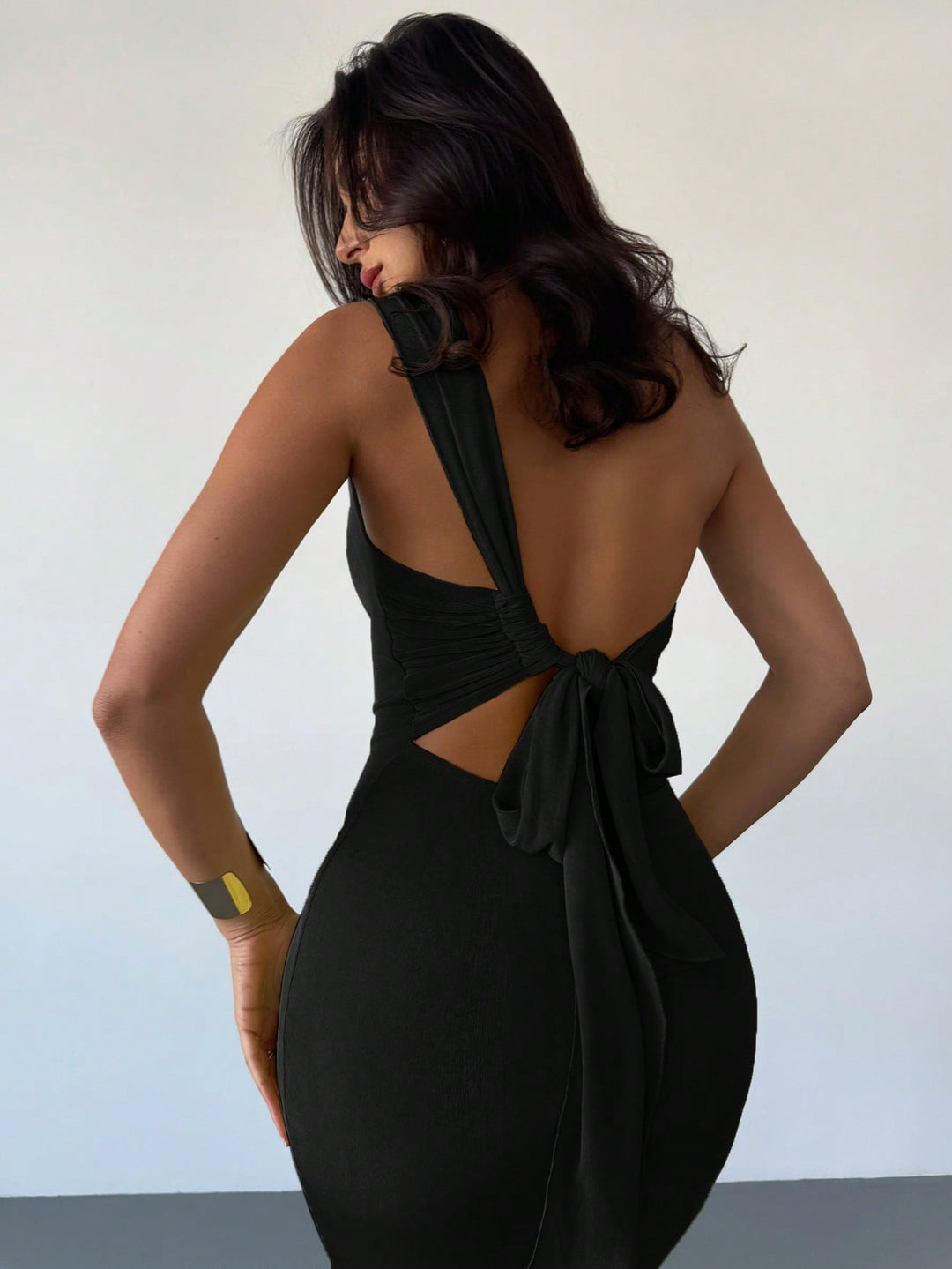 Rochie maxi SHEIN, negru