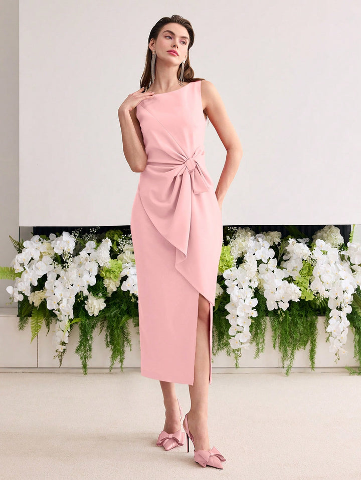 Rochie midi SHEIN, roz