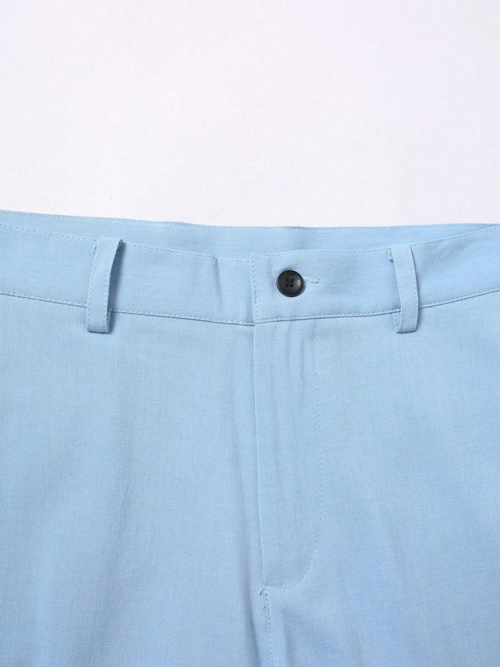 Pantaloni SHEIN, albastru