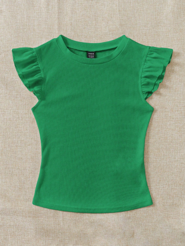Tricou Shein Curve+, verde
