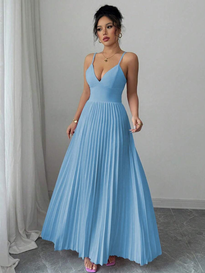 Rochie maxi SHEIN, albastru