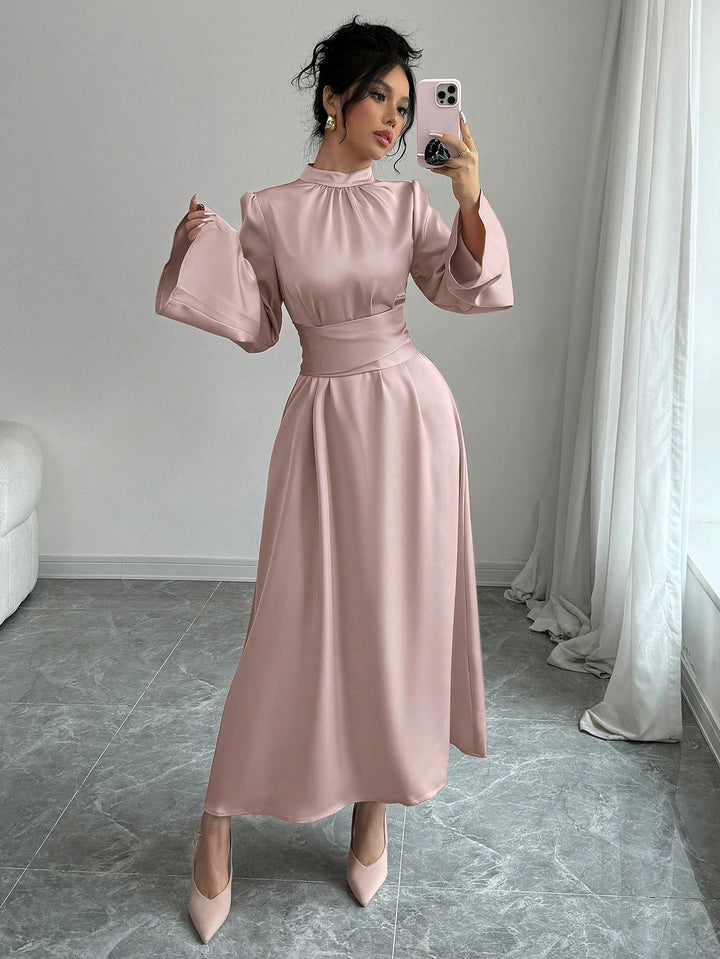 Rochie maxi SHEIN, roz