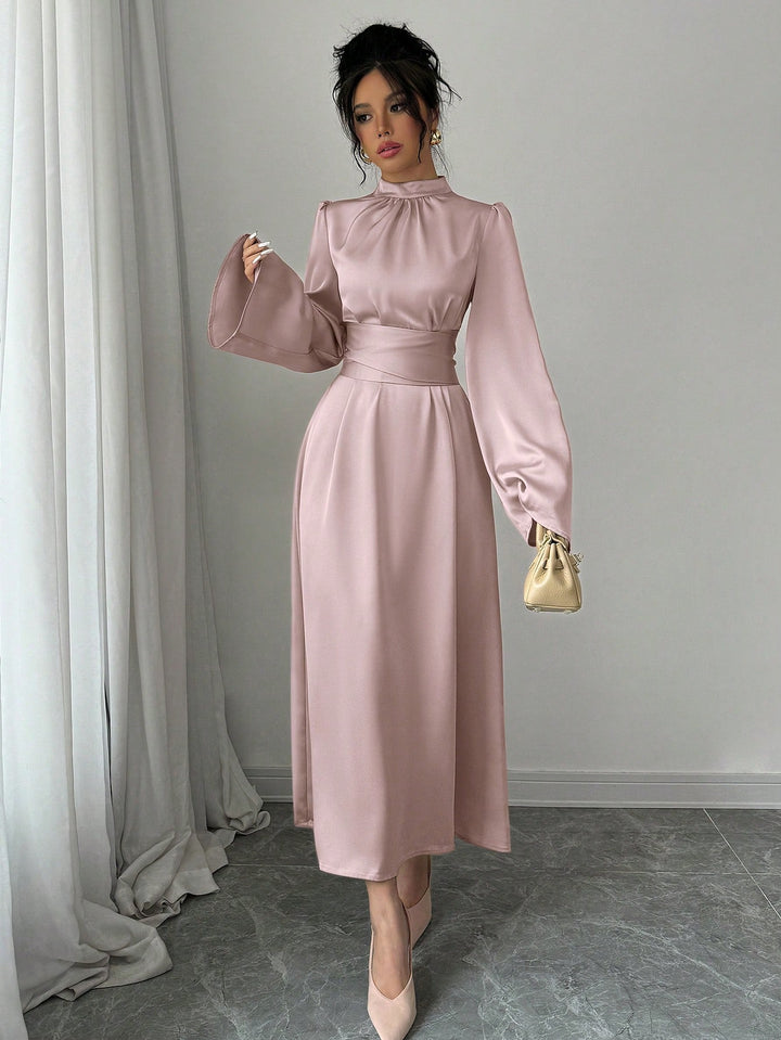 Rochie maxi SHEIN, roz