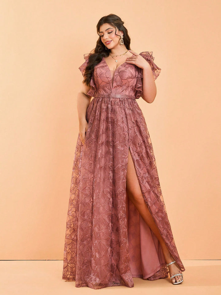 Rochie SHEIN, maro