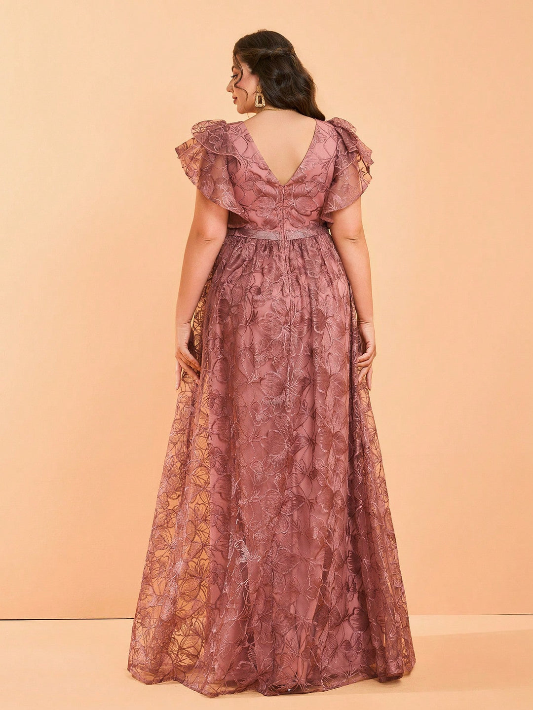 Rochie SHEIN, maro