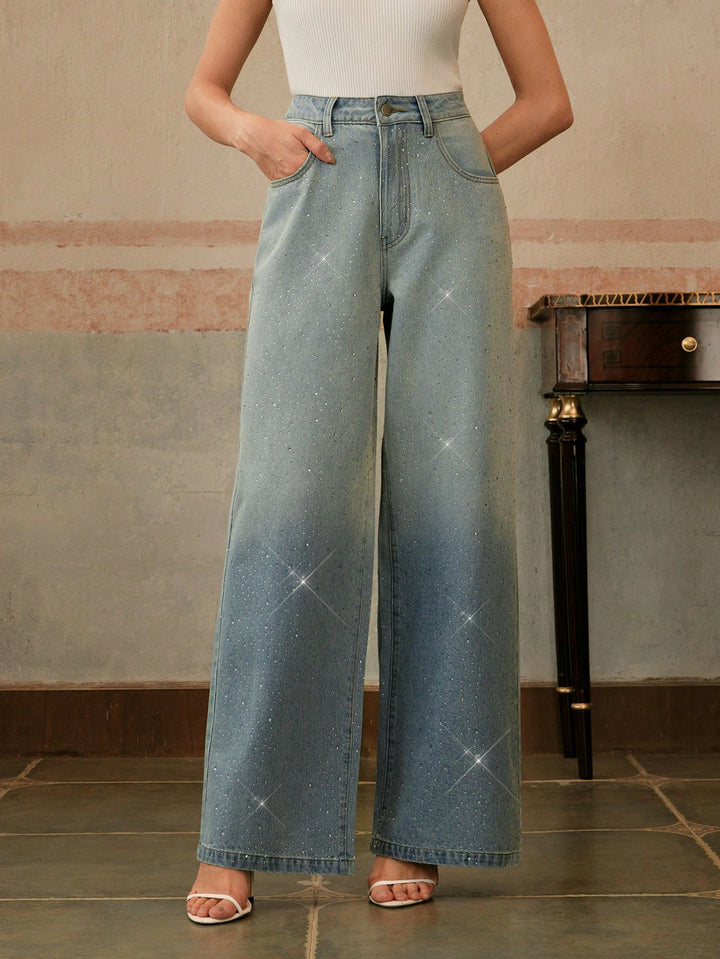 Jeans SHEIN, albastru