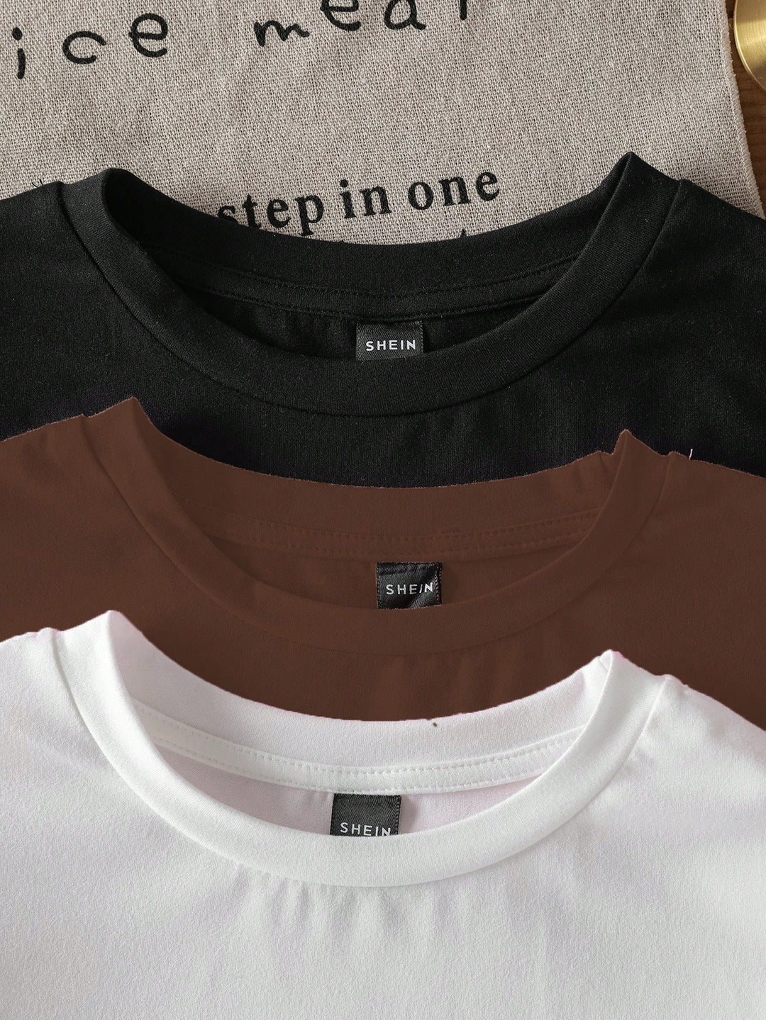 Tricou SHEIN, mix culori